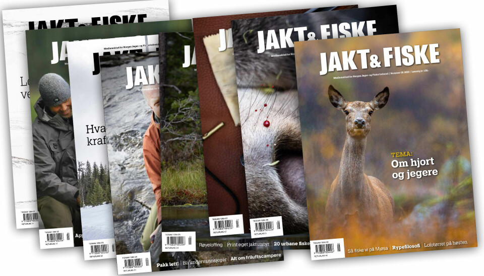 Jakt & Fiske holder et stabilt opplag på over 87 000 eksemplarer, og befester posisjonen som Norges klart største blad for jegere, fiskere og friluftsfolk.