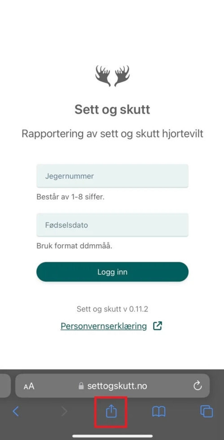 Husk å oppdatere appen din