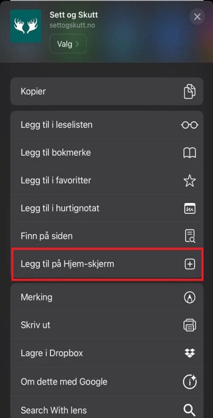 Husk å oppdatere appen din