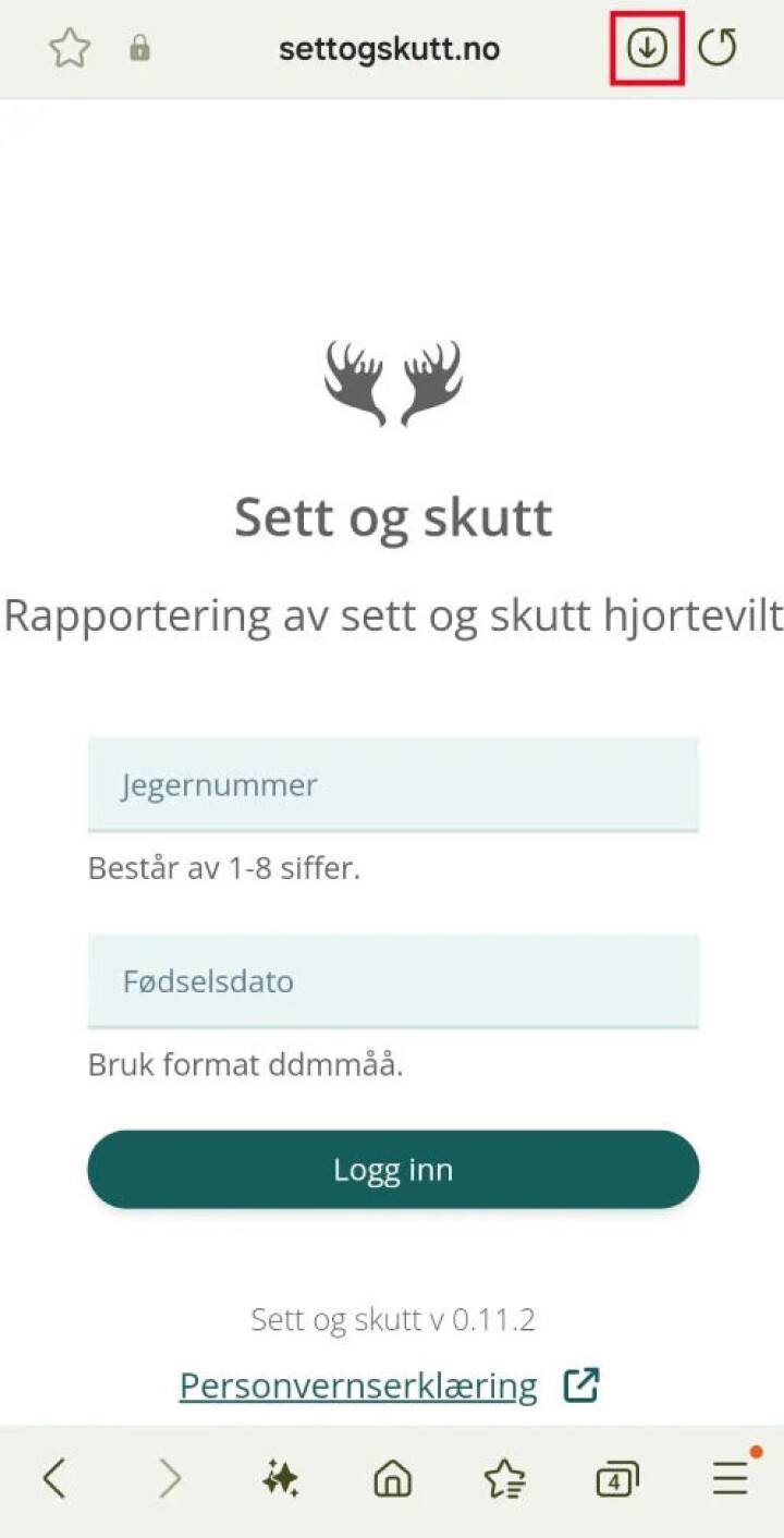 Husk å oppdatere appen din