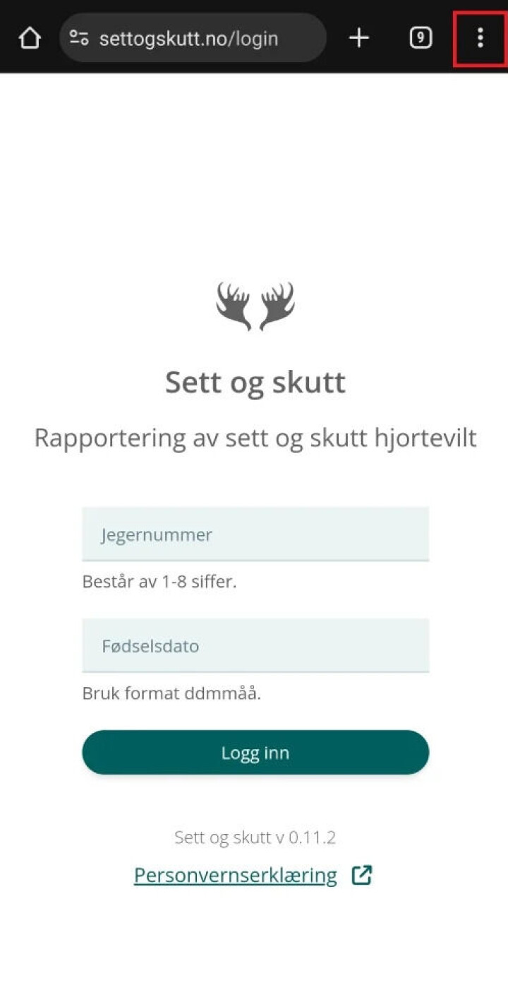 Husk å oppdatere appen din
