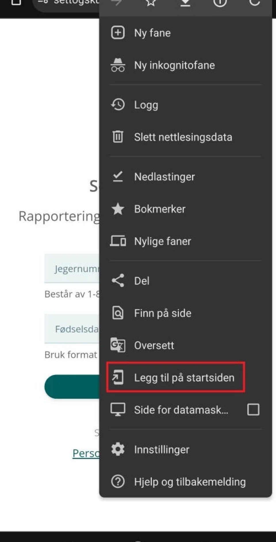 Husk å oppdatere appen din