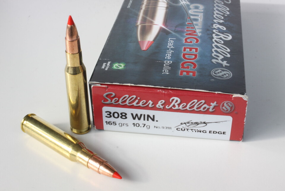 Slik ser pakken til riflekulene Sellier & Bellot Excergy Edge .308 Win. ut. Slik ser pakken til riflekulene Sellier & Bellot Excergy Edge .308 Win. ut.