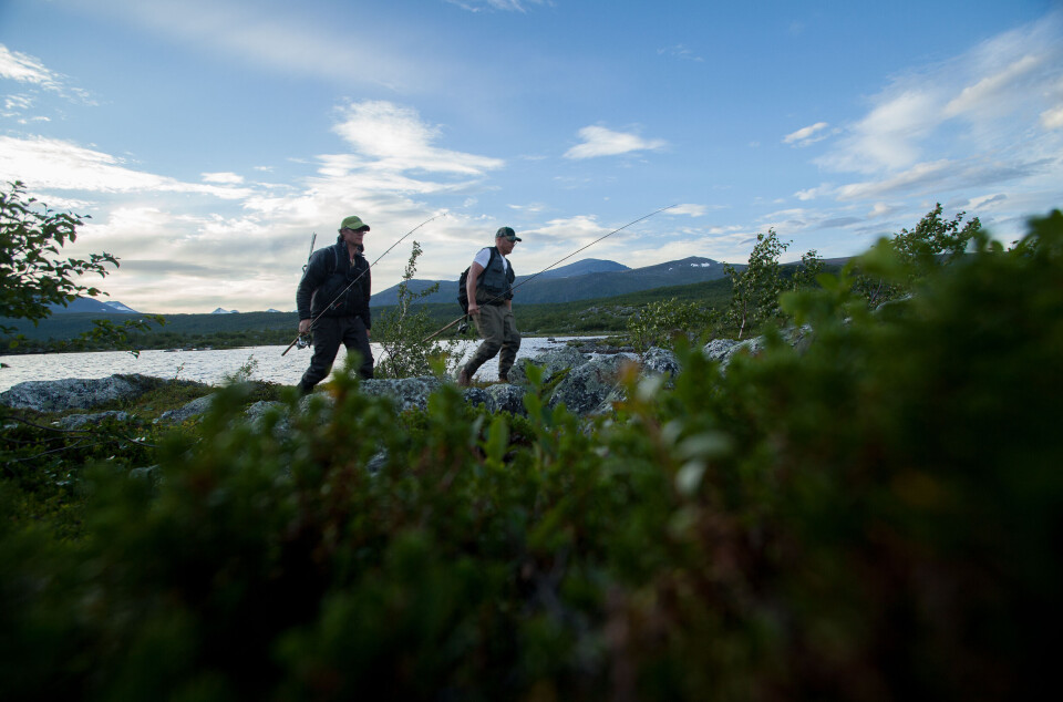 Fjærlett fjellfiske