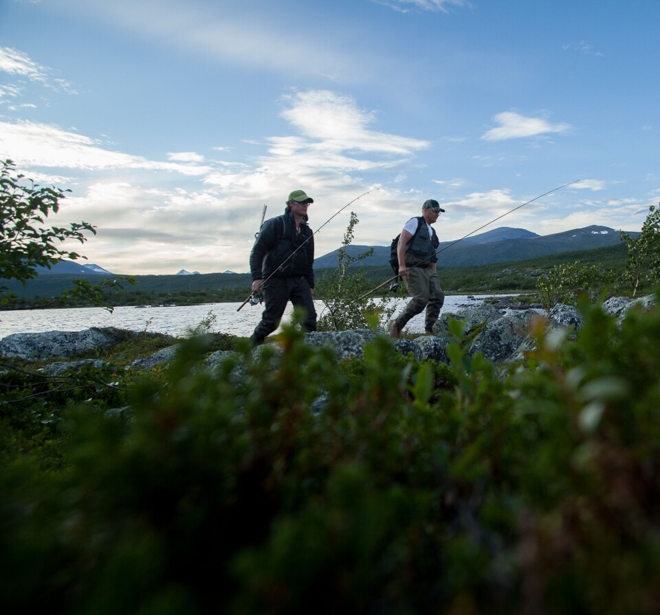 Fjærlett fjellfiske