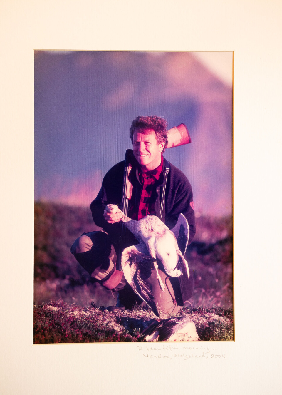 Fra gåsejakt på Helgelandskysten på slutten av 1990-tallet. Fra gåsejakt på Helgelandskysten på slutten av 1990-tallet.