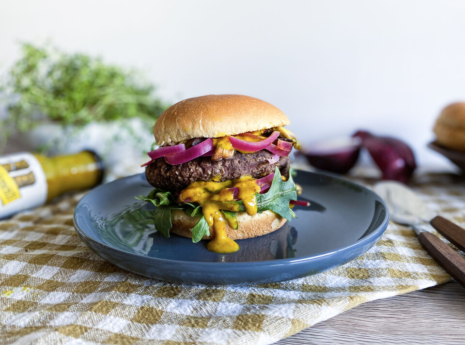 Burger og blåskjell