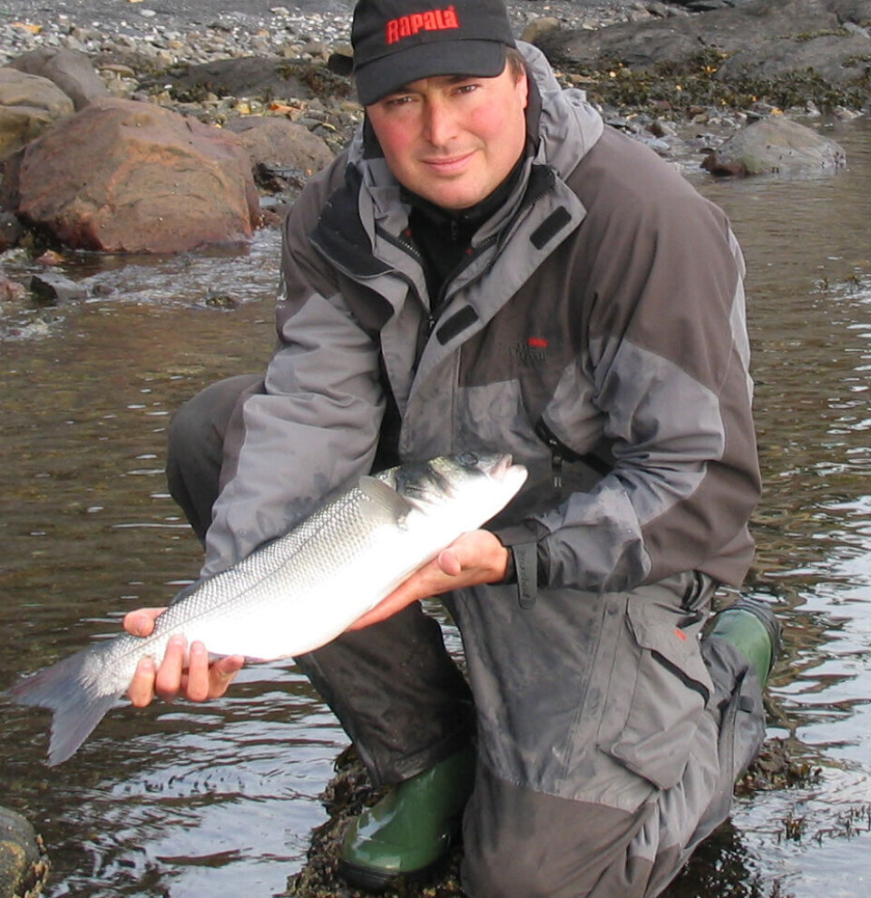 Havabboren er en helt rå sportsfisk, ifølge Jonathan Colman. Havabboren er en helt rå sportsfisk, ifølge Jonathan Colman.