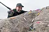Bjørn Erik Tangen hører til de ivrigste haspelfiskerne i Mjøsa. Landfiske er et lavterskeltilbud som passer for alle aldersgrupper, mener han. Her med et rikt utvalg kastewobblere.