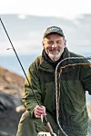 Steinar Gjøvik besøker Mjøsa året rundt.  Fiskeadgangen er god langs den snaut 12 mil lange innsjøen. Utenfor nes er ofte gode fiskeplasser.