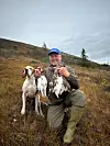 God på banen, god i felt. Håkedal ser ingen grunn til å basere seg på flaks. Her fra en god dag i rypefjellet.
